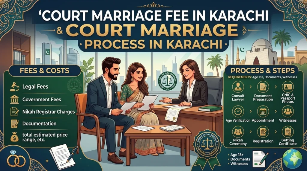 court marriage nikah ceremony karachi pakistan